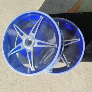 Roues de <span class=keywords><strong>moto</strong></span> CNC en aluminium pour Vespa - 12*3.0J Avant & Arrière Ajustement direct |   Adapté aux climats tropicaux et tempérés - Product Image 3