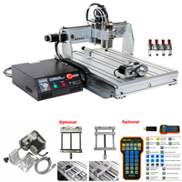Machine de gravure sur bois CNC, routeur CNC pour le travail du bois, YOOCNC 6040Z, machine de gravure CNC de bureau pour le travail du PVC, du PCB, du bois et de l'aluminium