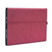 Étuis de protection pour tablette Microsoft Surface série Pro10/Go4 - Housse de support en cuir ultra-fin Pro 9 8 7