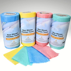 100% PP Non Tissé Meltblown Corée Cuisine Vaisselle Nettoyage Gommage Chiffon Gommage Lingettes - Product Image 2