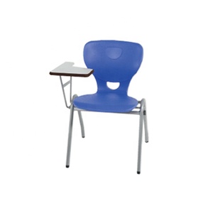 Modern Swivel Training <strong>Chair</strong> with Metal Frame and Plastic <strong>Shell</strong> School <strong>Chair</strong> with Moving Wheels - Product Image 5