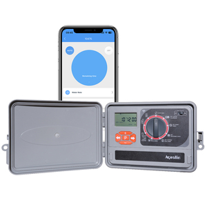 Programmateur d'arrosage sans fil Rain Bird pour extérieur, kit d'irrigation à prix compétitif avec contrôleur Rainpoint en plastique - Product Image 1