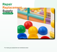 Capuchons de protection en plastique pour vis, pour matériel de terrain de jeu intérieur et équipements de jeux souples