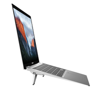 Mini support vertical pliable en métal robuste pour ordinateur portable tablette de bureau support pour ordinateur portable