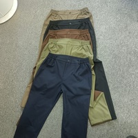 Pantalon cargo multi-couleurs pour homme avec poches, léger et décontracté, pour usage quotidien, pantalon ample boutonné pour homme