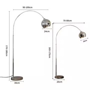 Ánh sáng khách sạn sang trọng sử dụng sắt dẫn Đèn sàn hiện đại Bắc Âu thiết kế tối giản sofa đứng đèn - Product Image 5