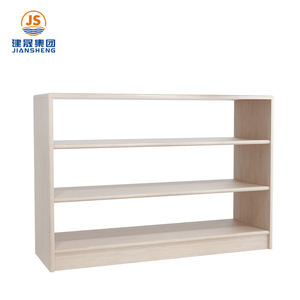 Libreria Moderna in Legno Massello Sicura per Asilo e Armadietto Posteriore per Studenti, Soluzione di Archiviazione Scolastica per Bambini - Product Image 5