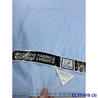 Tissu en dentelle pour hommes polonais léger tendance Tissu en coton pour hommes africains