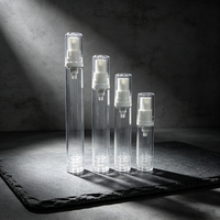 Ensemble de 3 flacons pulvérisateurs sans air, vaporisateur à fine brume, récipient cosmétique rechargeable pour tonique, brume faciale, kit de voyage, OEM