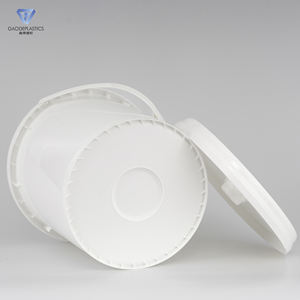 عرض خاص 16 لتر شفاف مع غطاء مقبض من المصنع مباشرة لون قابل للتخصيص درجة غذائية للتخزين أو النقل - Product Image 5