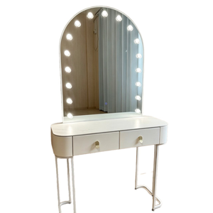 Bedroom <b>dressing</b> <b>table</b> studio <b>makeup</b> <b>table</b> with lights shopping mall <b>makeup</b> room beauty salon <b>makeup</b> mirror - Product Image 3