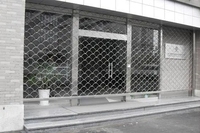 Porte de volet roulant en treillis métallique galvanisé de sécurité de bonne qualité pour le marché