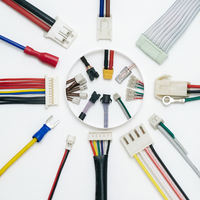 Kabel Konektor Pin Jantan Betina Kustom Pabrik, Terminal Crimp, Harness Kabel Nylon/PBT IP66 untuk Motor Servo Komputer