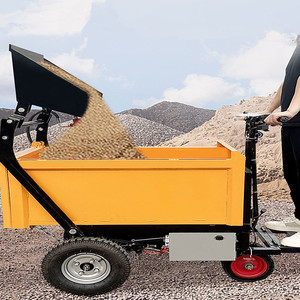 Wendy3 ruota Mini carrello elettrico 1800W motore elettrico idraulico triciclo dumper <span class=keywords><strong>con</strong></span> <span class=keywords><strong>sedile</strong></span> elettrico carrello di trasporto - Product Image 1