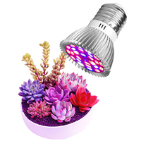 18W 28W Ha Condotto La Luce a Spettro Completo E14 Ha Condotto La Lampada Crescente E27 Crescita Delle Piante Ha Portato Lampadina 220V Per coltura idroponica Fiore Di Semi di Verdure