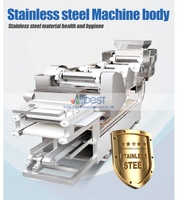 Machine à rouler la pâte entièrement automatique en acier inoxydable, presse à rouler la pâte, laminoir à pâte pour baklava, phyllo, sommerset, enveloppe de pain, maison