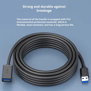 包头USB 3.0延长线公对母连接电脑u盘鼠标摄像头高速数据传输USB电缆 - Product Image 3