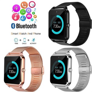 Vòng đeo tay thể thao Wearable thiết bị điều khiển cảm ứng màu xanh-răng Đồng hồ thông minh Z60 với thẻ Sim và Camera <span class=keywords><strong>CCTV</strong></span> - Product Image 4
