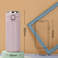 Vaso Térmico con Logotipo, Botella de Agua Inteligente de Acero Inoxidable 304, Vaso Térmico con Pantalla LED de Temperatura, Termos Digitales al Vacío
