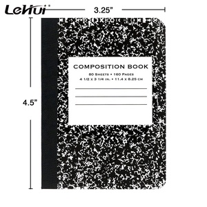 Nhà Cung Cấp Chất Lượng Cao Của Trung Quốc Đá Cẩm Thạch 80 Tờ Tạp Chí Cuộc Họp Đại Học Cai Trị Bìa Cứng Gói 8 Thành Phần Sách Viết - Product Image 4