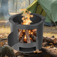 Poêle à bois multifonctionnel portable pour l'extérieur, barbecue pour usage domestique, pique-niques, camping, design mobile