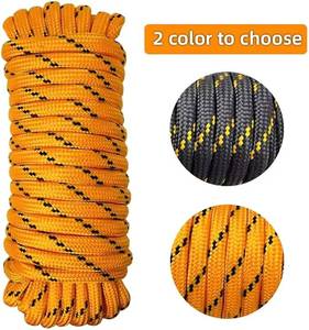 Diamond Braided Polypropylene Nylon Rope 1/2 Inch Thick 50ft Heavy Duty High Strength-for Clothes Camping Hiking Outdoor - Product Image 3