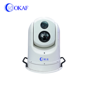 אוטומטי מעקב ימי מעקב ספינה רכוב 2 ציר ג 'יירו ייצוב תרמית הדמיה 360 PTZ מצלמה - Product Image 2