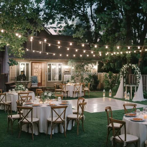 <strong>White</strong> <strong>Round</strong> Folding Plastic <strong>Dining</strong> <strong>Table</strong> 60 Inch Outdoor Wedding Latest Bulk Supply <strong>Tables</strong> for Events Party - Product Image 4