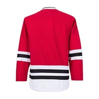 Maillots de hockey sur glace personnalisables de qualité supérieure, respirants, avec logo brodé, sublimation, 100% polyester, unisexe, OEM