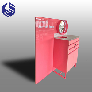 Hot Selling Promotionele Houten Vitrinekasten Custom Design Teller Beauty Cosmetische Moderne Glazen Display Stand 3 Jaar Garantie - Product Image 3