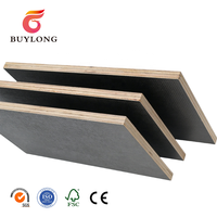 BUYLONG Contreplaqué Eucalyptus Imperméable Antidérapant 1220x2440mm 9mm-18mm E1 Sans Formaldéhyde Écologique pour Salon Chambre Scène