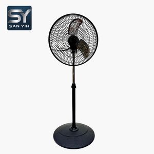 16 Inch Turbo Grill 3 Aluminum Blade- Round base 110V Multifunctional floor <b>standing</b> <b>fan</b> - Product Image 1