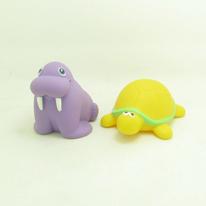 Ingbaby – spray écologique, animaux marins de l'océan, <span class=keywords><strong>tortue</strong></span> jaune flottante, jouet de bain doux pour le bain des enfants - Product Image 3