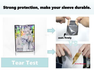 Protecteur de carte à jouer de Style d'art d'<span class=keywords><strong>anime</strong></span> japonais personnalisé à collectionner pour les manchons de cartes de jeu de société - Product Image 6