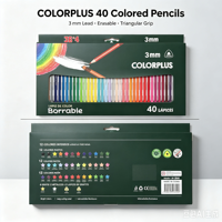 Crayons de couleur sans bois EN71 de 7,5 pouces, non toxiques, idéaux pour les enfants, les écoliers, fournitures scolaires, vente en gros, 40 pièces, personnalisables