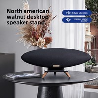 Support audio de bureau en bois massif Ote Sound B W Baohua Wei Jian Zeppelin Airship, réduit les vibrations, améliore la qualité sonore