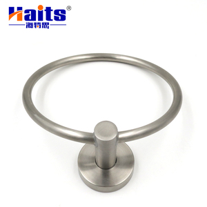 Su misura Disegno del Cerchio Da <span class=keywords><strong>Bagno</strong></span> Del Supporto In Lega di Zinco del Metallo <span class=keywords><strong>Portasciugamani</strong></span> - Product Image 2