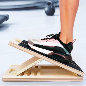 Camilla de madera de becerro inclinada de tablero inclinado de madera ajustable portátil - Product Image 2