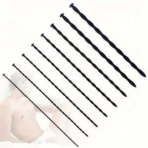Ensemble de dilatateurs urétraux en silicone imperméable YEQU de 8 pièces avec bouchon de pénis solide pour l'<span class=keywords><strong>insertion</strong></span> uréthrale masculine, jouets sexuels pour adultes - Product Image 1