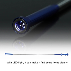 60cm industriel flexible 4-griffe magnétique LED lumière <span class=keywords><strong>télescopique</strong></span> longue portée poubelle pince à ressort poignée ODM personnalisable - Product Image 5