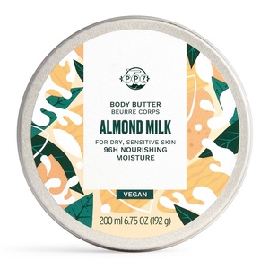 OEM ODM vegano 200ml di burro per il corpo di cocco per la <span class=keywords><strong>pelle</strong></span> <span class=keywords><strong>molto</strong></span> <span class=keywords><strong>secca</strong></span> 96 ore nutriente per l'umidità della <span class=keywords><strong>pelle</strong></span> naturale corpo di BEURRE - Product Image 6