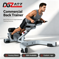 Machine d'hyperextension dorsale professionnelle, banc d'hyperextension multi-ajustable, équipement de fitness pour la musculation du dos