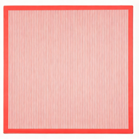 Tapis de Mahjong Américain Personnalisé, Tapis de Jeu à Rayures Ligne Mahjong et Tapis de Jeu en Toile, Silencieux, 31,5 pouces, 3 mm, Tapis de Table de Mahjong