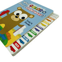 Impresión de libros de cartón para niños, precio barato, más de 30 años de experiencia