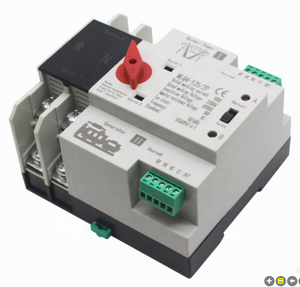 Interruptor de Transferencia Automática de Doble Potencia 2P <span class=keywords><strong>16A</strong></span> a 100A 220V 380V ATS para Generador - Product Image 4