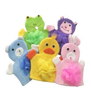 Guanti da bagno bambino Animale Carino Bambini Bath Guanti da bagno <span class=keywords><strong>scrub</strong></span> - Product Image 1