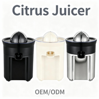 Machine à jus d'agrumes électrique portable pour cuisine, extracteur à froid pour oranges, citrons et autres agrumes