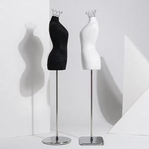 Maniquí de medio cuerpo femenino <span class=keywords><strong>para</strong></span> estilos de vestidos de novia, utilizado en tiendas de ropa <span class=keywords><strong>para</strong></span> exhibir en <span class=keywords><strong>escaparates</strong></span> y <span class=keywords><strong>para</strong></span> exhibir corsés. - Product Image 4