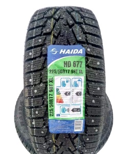 Pneus hiver cloutés pour voitures 225/65R17 235/60R18 225/50R17 M+S, adhérence durable sur glace, pneus tout-terrain PCR, pneus pour camionnettes légères - Product Image 1