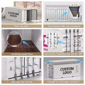 O.A.S Container Model Factory scale1:20 Plastic Crafts Cajas de envío COSCO Miniature Container Model - Product Image 4